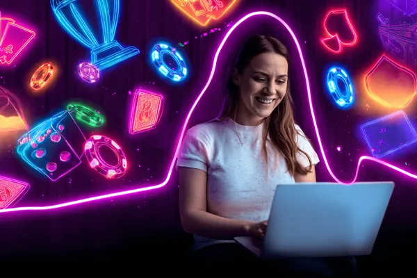 LUCKYBANGLA88 Jackpot Slots — Spin for massive rewards A dramatic shot of winning sevens landing on a slot reel surrounded by shining gold coins, symbolizing big wins.