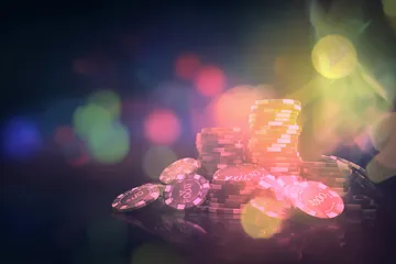 A laptop glowing with a bright login prompt in a minimalistic setup, symbolizing the protected access system at LUCKYBANGLA88.